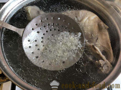 Kako kuhati juha s piletinom kharcho