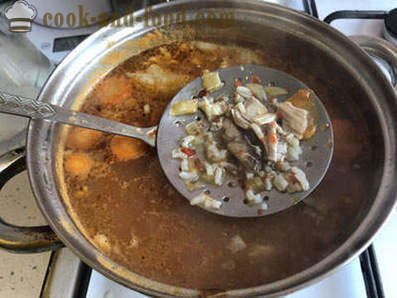 Kako kuhati juha s piletinom kharcho