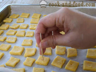 Domaći sir krekeri recept korak po korak