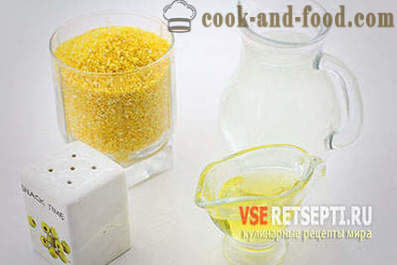 Recept kukuruz kaša na vodi