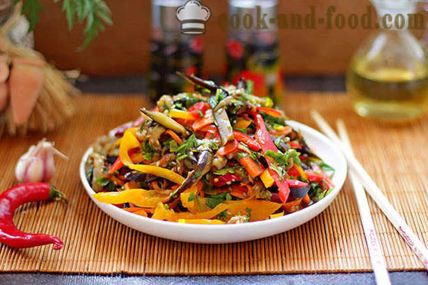 Recept Salata od patlidžana i povrća na korejskom
