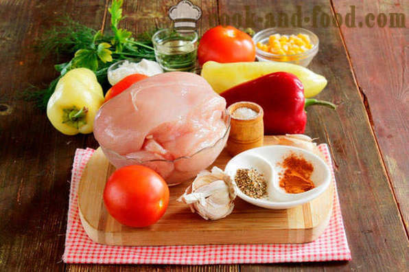 Varivo od povrća s piletinom
