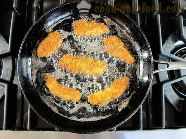 Pržena piletina Nuggets - recept sa slikama