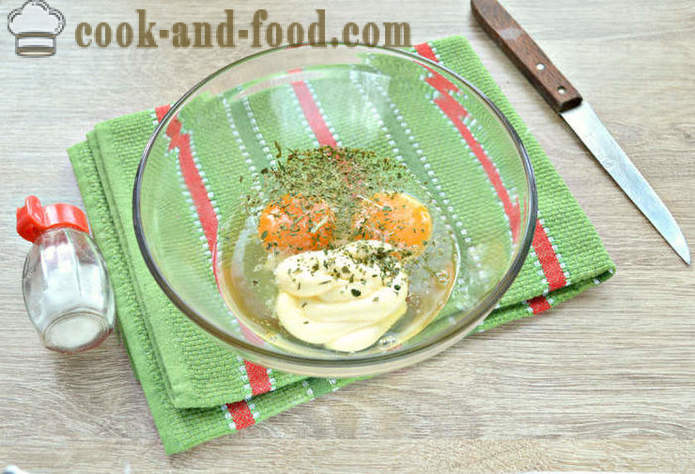 Omlet sa okruglicama u tavi - kao tople knedle ukusna, korak po korak recept fotografijama