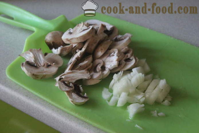 Zakarpattia juha od bijele gljive - kako kuhati juha s bijelim gljivama ukusna, sa korak po korak recept fotografijama