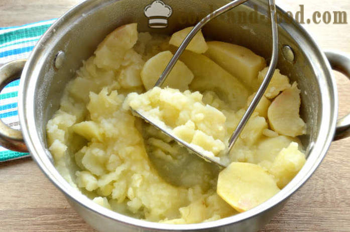 Krumpir pire s vrhnjem - kako kuhati pire krumpir, korak po korak recept fotografijama