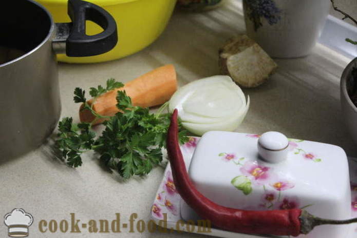 Rezanci juha s piletinom i krumpirom - kako pripremiti ukusnu krumpir juha s rezancima i piletine, s korak po korak recept fotografijama