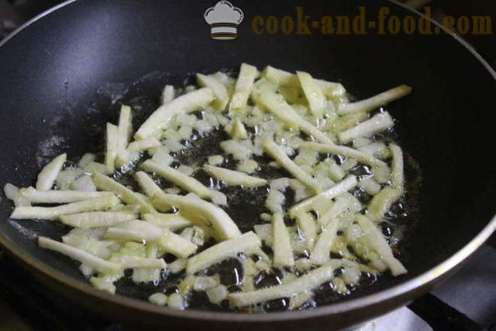 Krumpir, pire krumpir s celer i luk - kako napraviti pire krumpir s lukom i celer, korak po korak recept fotografijama