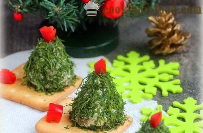 Hladno predjelo Božić lopte - kako kuhati i ukrasiti grickalice Lopte Nova Godina