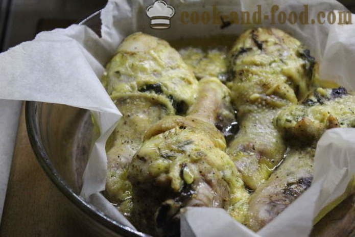 Punjena piletina batak u pećnici - kako kuhati ukusna piletina batake, korak po korak recept fotografijama