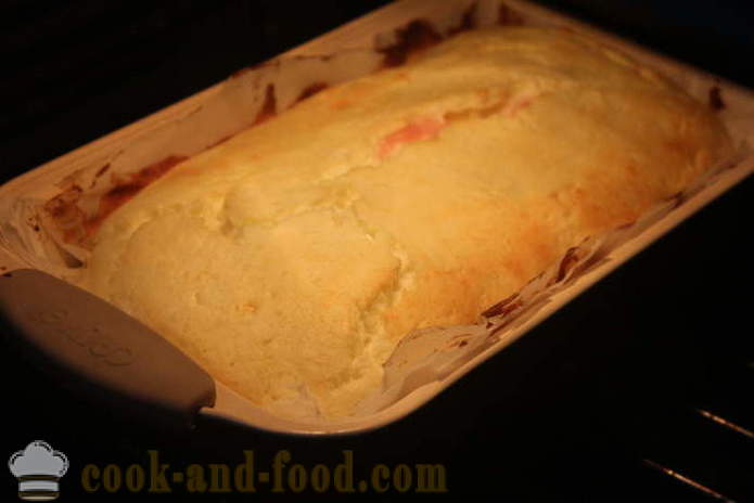 Cheesecake s breskvama - kako ispeći kolač sa sirom i breskvama, s korak po korak recept fotografijama