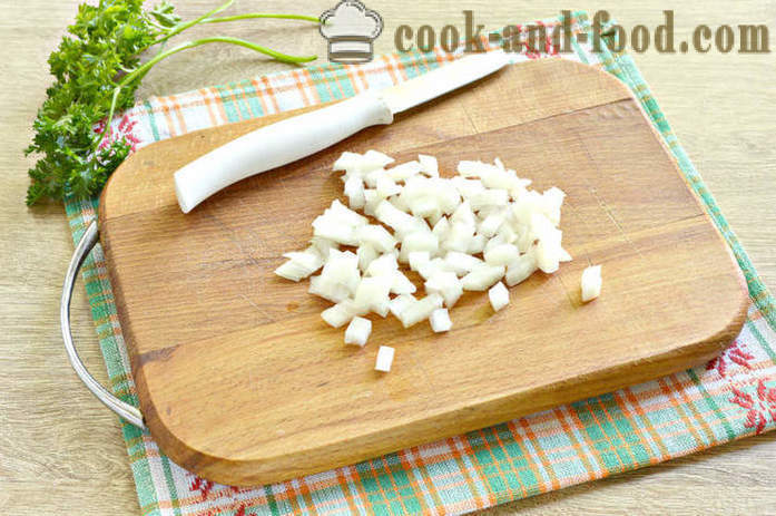 Krumpir s gljivama u kiselo vrhnje - kako kuhati gljive s krumpirom i vrhnjem u tavi, s korak po korak recept fotografijama