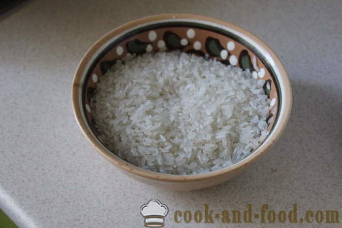 Ukusna riža sa kozicama u Thai - kako kuhati rižu s plodovima mora, korak po korak recept fotografijama