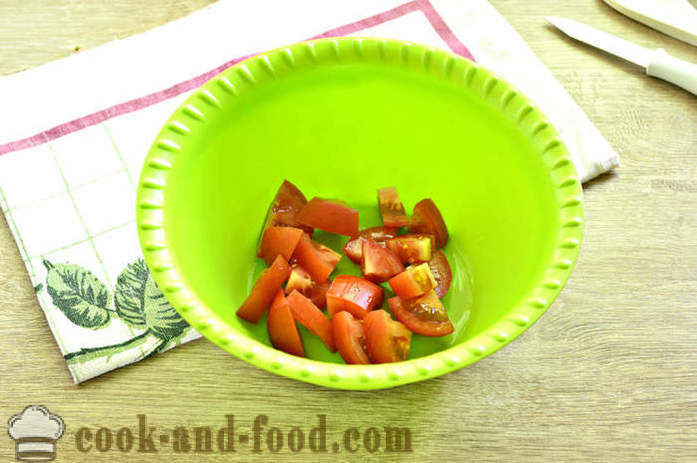 Majoneza Salata sa rotkvica i rajčice - kako napraviti salata od rotkvice i rajčice, korak po korak recept fotografijama
