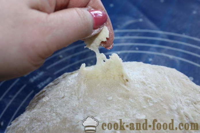Ukusna maslac tijesto kvasac - kako napraviti bogat, raskošan, slatko dizano tijesto za peciva i kolača, korak po korak recept fotografijama