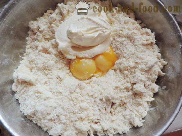 Kolača kvasca tijesto za pite, pite, kolači i peciva - kako napraviti pijesak-dizano tijesto, korak po korak recept fotografijama
