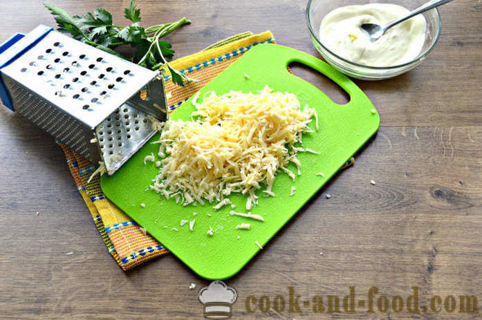 Omotnice Pita sa sirom i začinskim biljem - Kako napraviti omotnice iz lavash sa sirom, korak po korak recept fotografijama