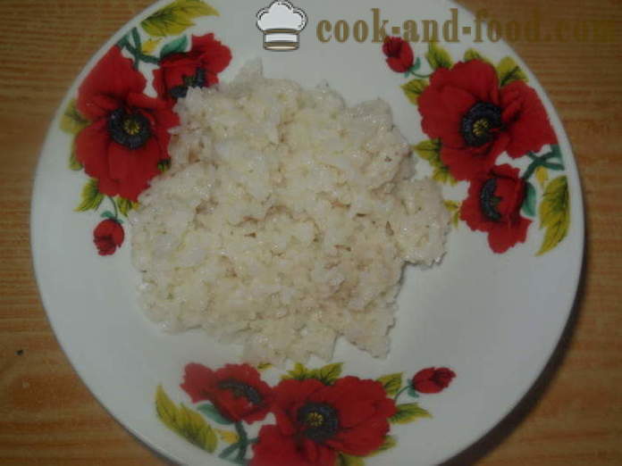 Pileći složenac u pećnici - kako kuhati lonac mljevenog piletine s rižom, korak po korak recept fotografijama