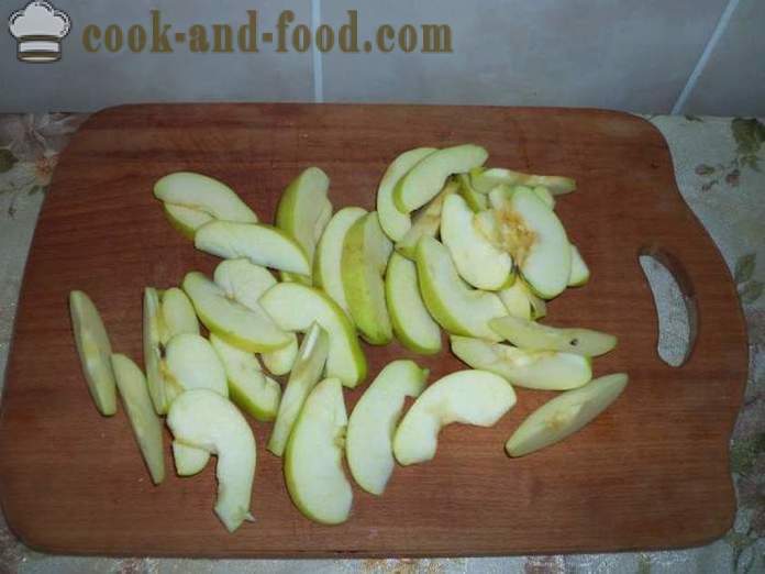 Kvasac pita od jabuka Rose - kako kuhati pita od jabuka sa tijestom u obliku ruže, korak po korak recept fotografijama