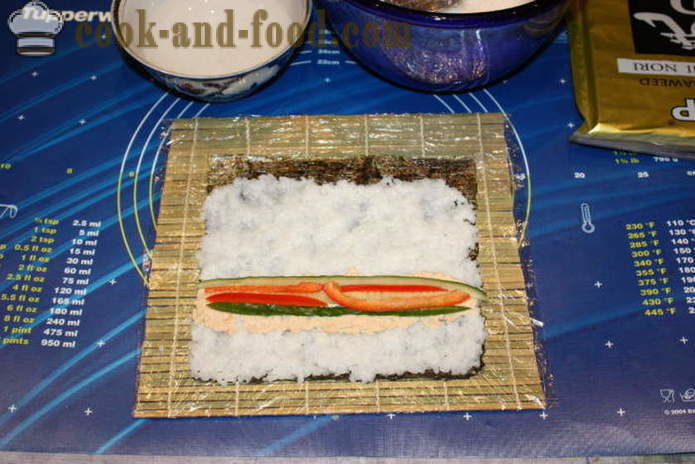 Ukusna i jednostavna preljeva za sushi - kako napraviti sushi kod kuće, korak po korak recept fotografijama