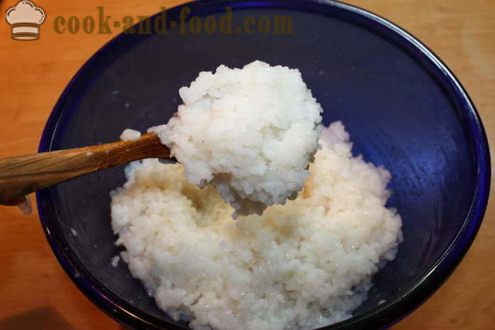 Najbolja Sushi riža s rižinim octom - kako kuhati rižu za sushi kod kuće, korak po korak recept fotografijama