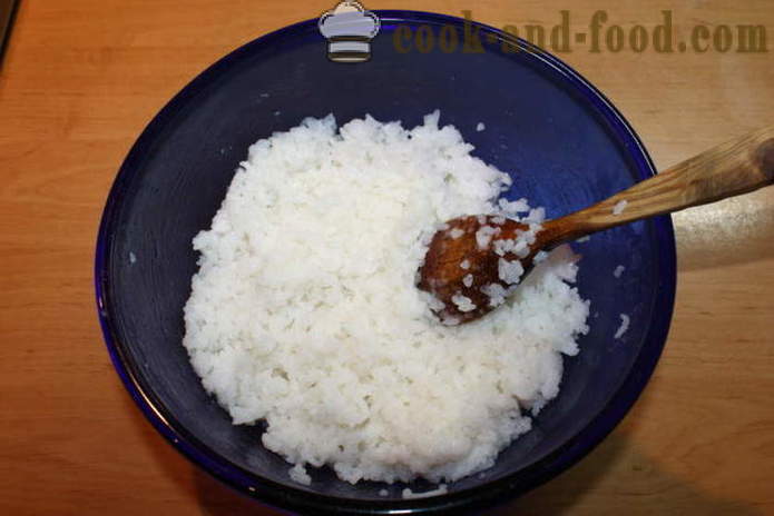Najbolja Sushi riža s rižinim octom - kako kuhati rižu za sushi kod kuće, korak po korak recept fotografijama