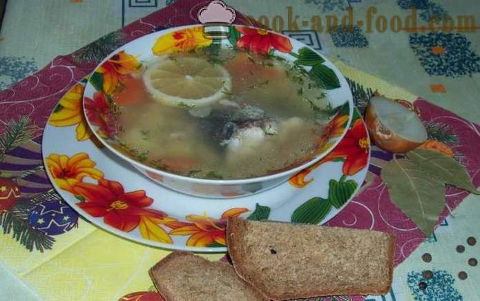 Ukusna juha od šarana - Kako kuhati juhu od šarana, s korak po korak recept fotografijama