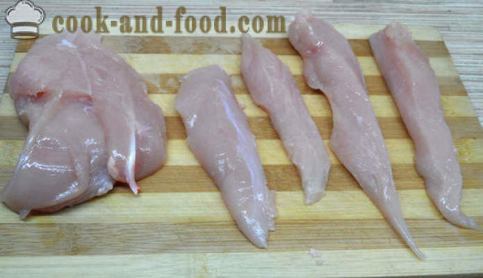 Ukusna piletina sa sezamom i sojin umak - i ukusno kuhati piletinu u pećnici, s korak po korak recept fotografijama