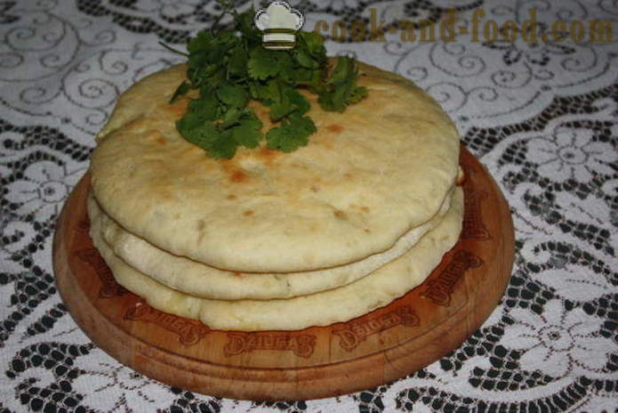 Ualibah sir - domaće pite Ossetian kako kuhati Ossetian pitu od sira, s korak po korak recept fotografijama