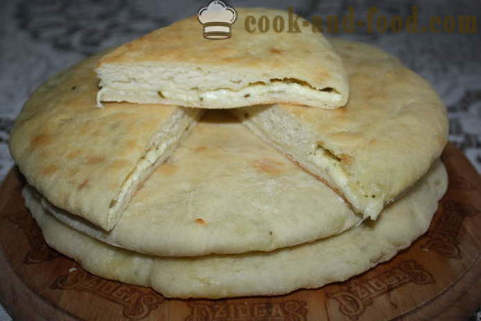 Ualibah sir - domaće pite Ossetian kako kuhati Ossetian pitu od sira, s korak po korak recept fotografijama