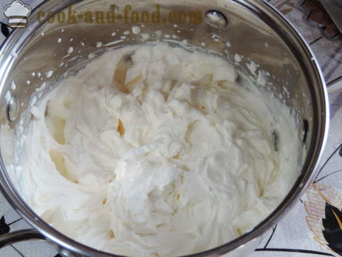 Domaći sladoled sa škrobom mlijeka i vrhnja - Kako napraviti domaći sladoled bez jaja, korak po korak recept fotografijama