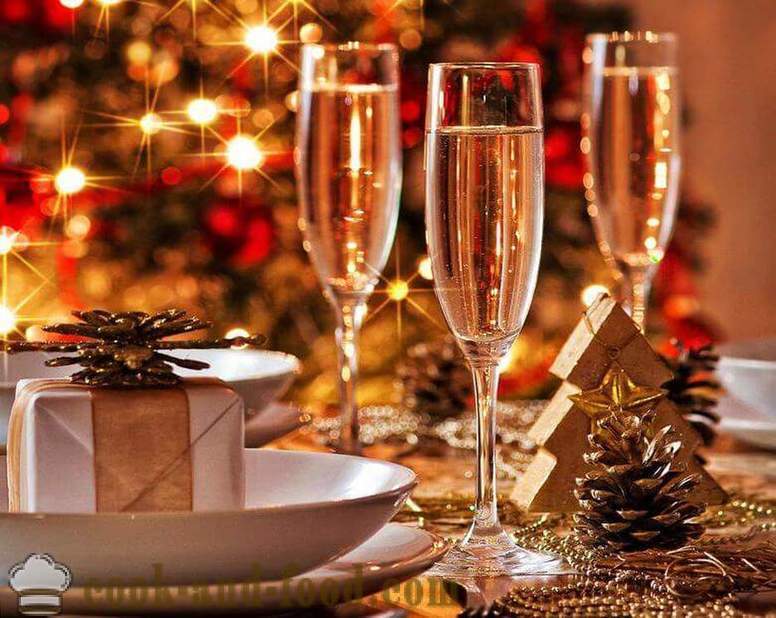 Božić koktela i pića u 2018. godini Psa - ono pića staviti na novogodišnji stol u 2018, alkoholnih i bezalkoholnih receptima