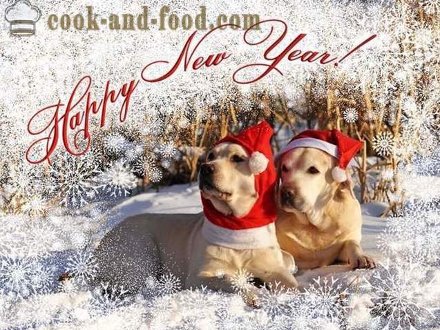 Najbolji virtualne razglednice za Novu godinu 2018. - Godina psa