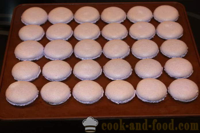 Cookies makarons ukusno lavande - kako napraviti makarons kod kuće, korak po korak recept fotografijama