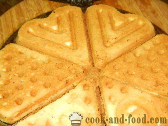 Kolačići u obliku trokuta na plin čim - kako kuhati kekse u koraku oblika po korak receptu fotografija