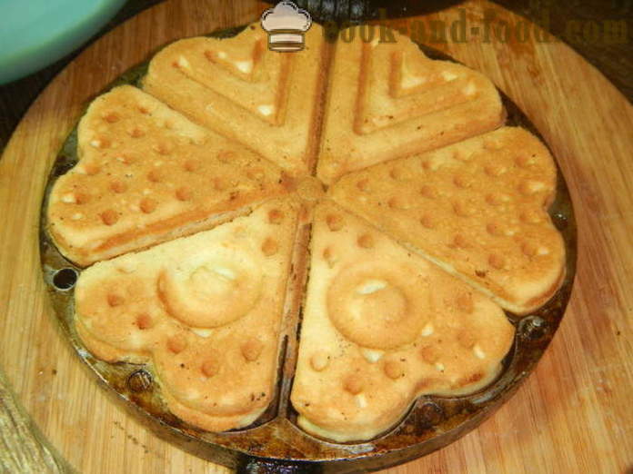 Kolačići u obliku trokuta na plin čim - kako kuhati kekse u koraku oblika po korak receptu fotografija
