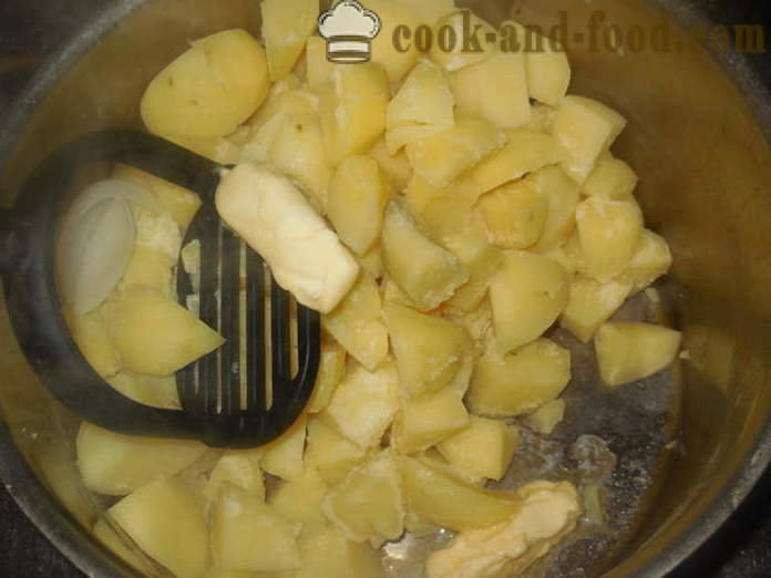 Paprike punjene sa pire krumpirom i pečena u pećnici - kako kuhati punjene paprike s krumpirom i sirom, s korak po korak recept fotografijama