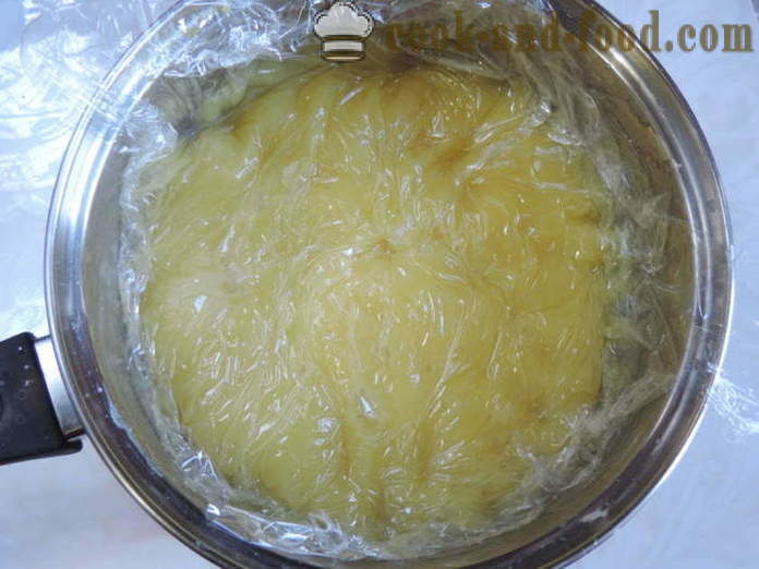 Limun krema sa škrobom - Kako kuhati domaće kreme s limunom, s korak po korak recept fotografijama