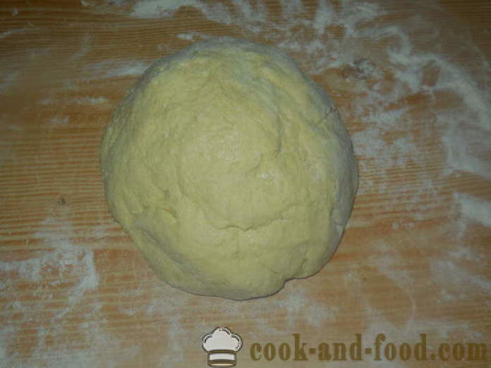 Ukusna tijesto sir za pržene pite i krafne - Kako napraviti tijesto sir na soda, korak po korak recept fotografijama