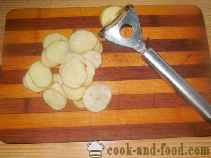 Čips od krumpira u tavi - Kako napraviti čips od kuće, korak po korak recept fotografijama