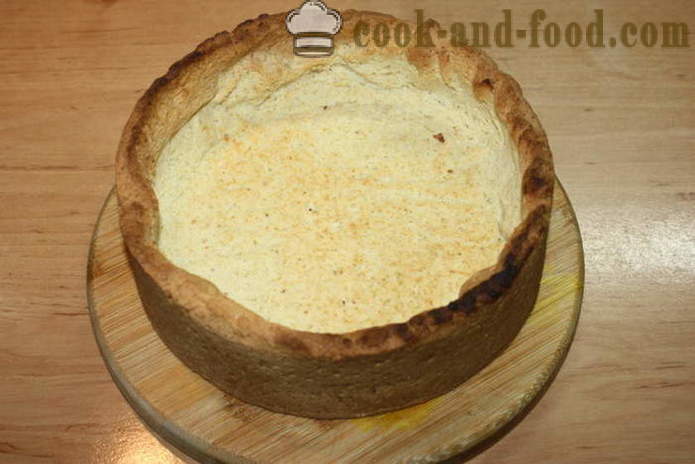 Pijesak Pita od trešanja - kako ispeći jedan kolač s višnje u pećnici, s korak po korak recept fotografijama