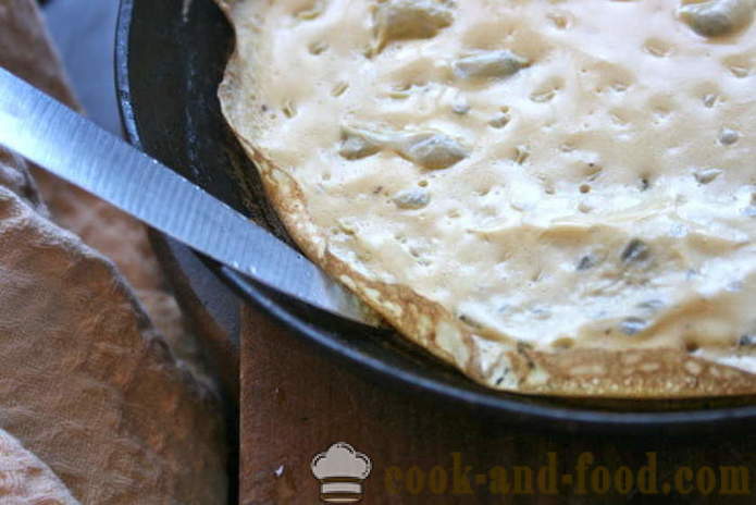 Omletnye palačinke - kako napraviti japanski omlet, korak po korak recept fotografijama