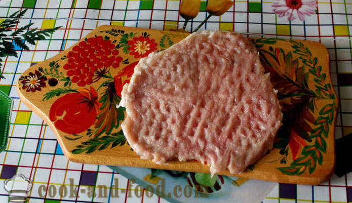 Svinjski kotleti sa sirom tijesto - Kako kuhati svinjskih kotleta u tavi, korak po korak recept fotografijama