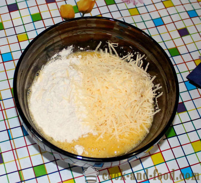 Jednostavna torta od sira tijesto za ribe, kotleti, piletina, cvjetača ili tikvice - kako napraviti sir tijesto s korak po korak recept fotografijama