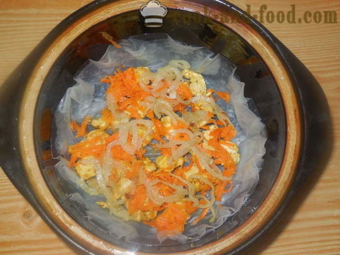 Ukusna rižin papir, što kuhati rižin papir - korak po korak recept fotografijama
