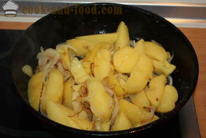 Janjeći kotleti u pećnici s krumpirom i lukom - kako kuhati ukusna janjetina kotleta, korak po korak recept fotografijama
