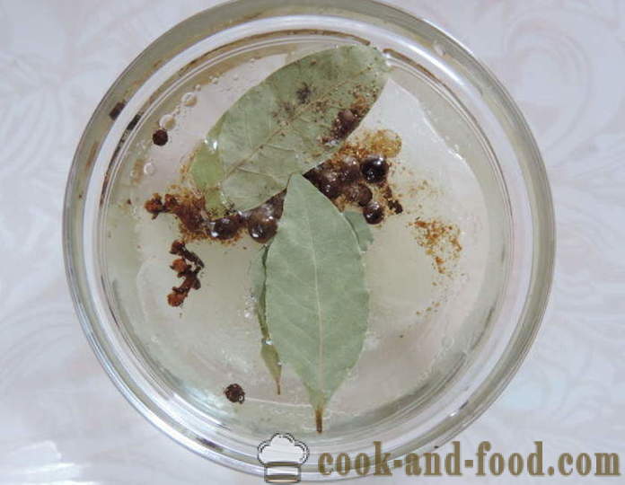 Pickle gljive brzo - kako kuhati marinirani gljiva kod kuće, korak po korak recept fotografijama