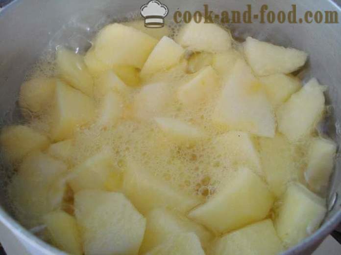 Dječji jabuka umak od svježih jabuka - Kako napraviti sok od jabuke dijete kod kuće, korak po korak recept fotografijama