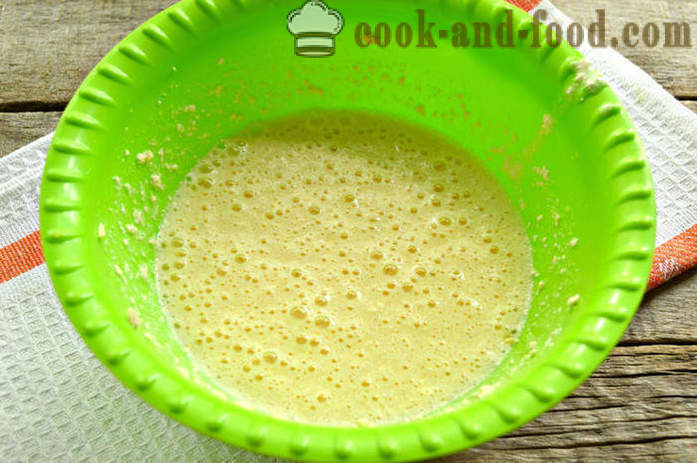 Limun pita na griz i jogurt u obliku torte - kako bi kefir manu, korak po korak recept fotografijama