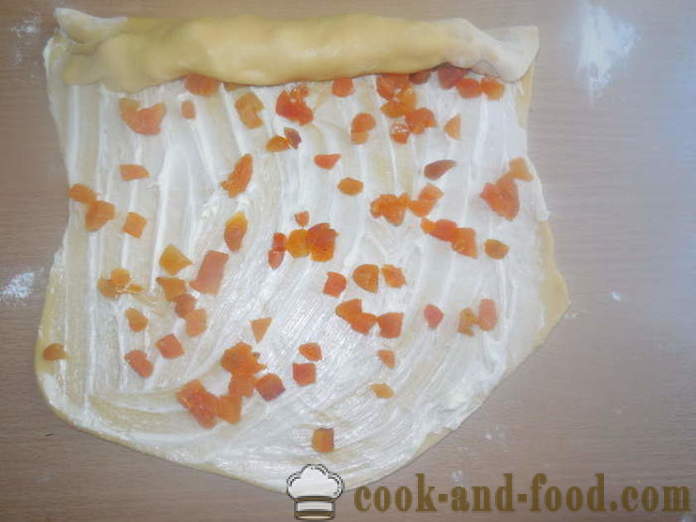 Uskršnji kolač sa sokom od naranče ili torti kraffin od keksa tijesta, kako kuhati, korak po korak recept fotografijama